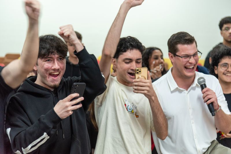 Plateia durante palestra